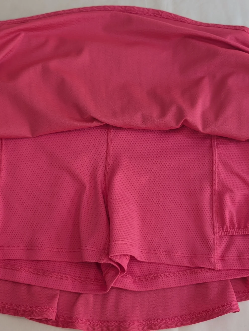 Athleta Girls' Pink Tiered Ruffle Skort